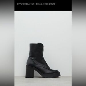 Genuine leather boots